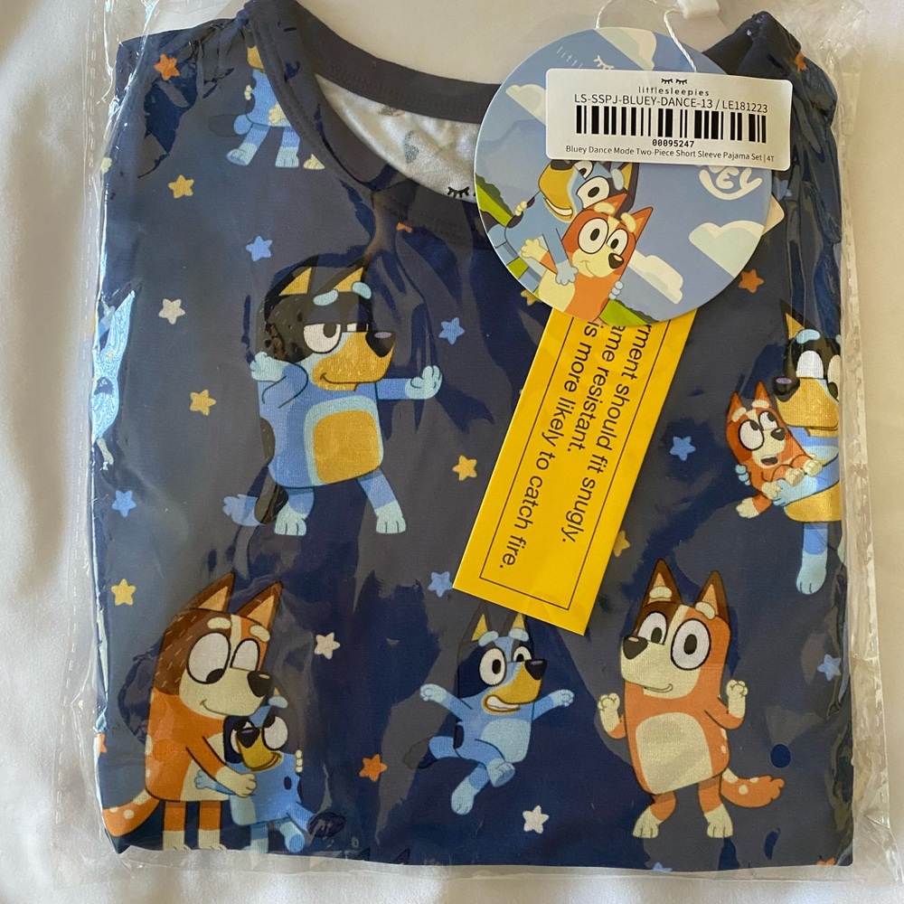 Little Sleepies Bluey SS Pajamas